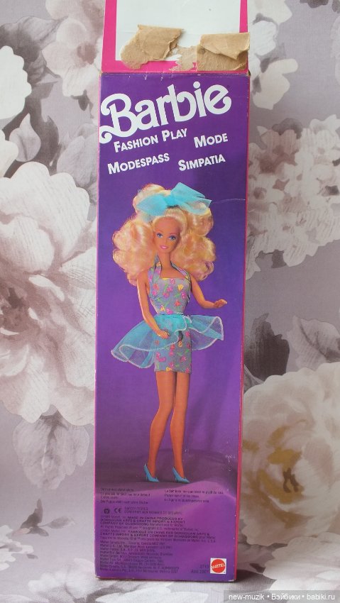 Barbie Fashion Play 1991 — Игровые куклы (фото 3)