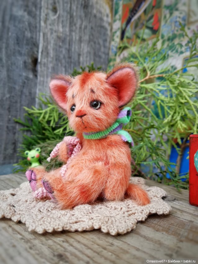Рыжий котейка — Авторские игрушки
