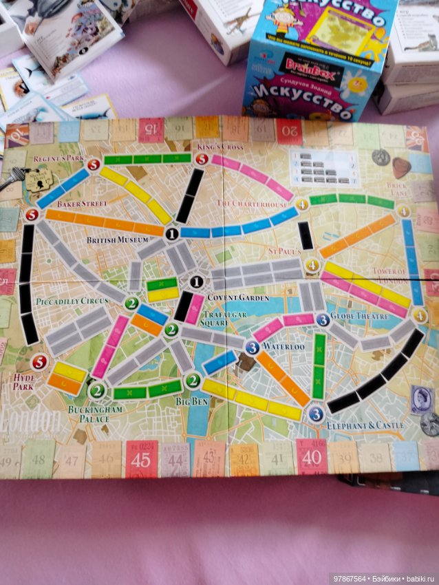 Билет на поезд. Лондон — Игрушки для детей (фото 2)