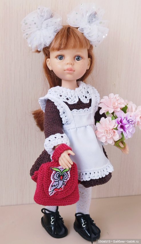Комплект школьной одежды для куклы паола рейна (фото 4)