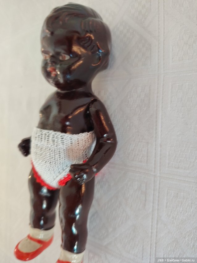 Темнокожие куколки ГДР из композита (фото 9)