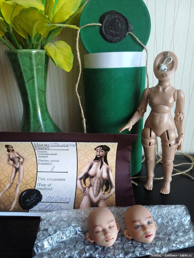 Пелагея, авторская бжд кукла Анны Шиткиной, Dart dolls (фото 7)