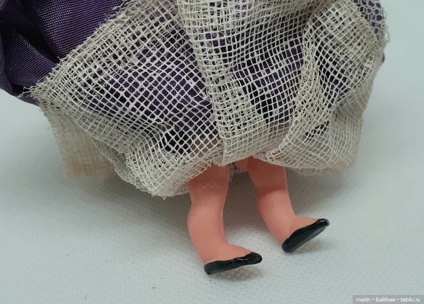 Миниатюрная куколка Petitcollin,9 см.Целлулоид (фото 5)