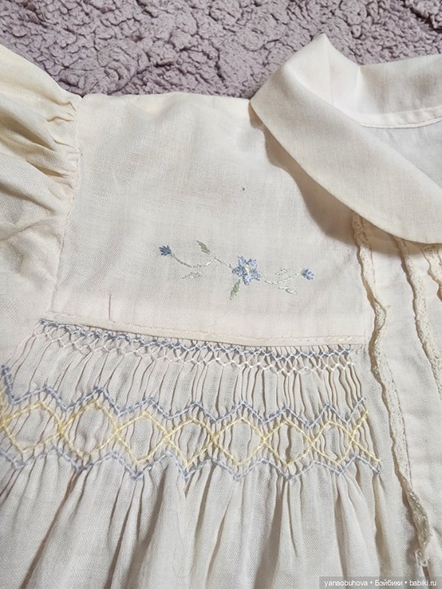 Винтажная детская одежда для больших кукол (фото 10)
