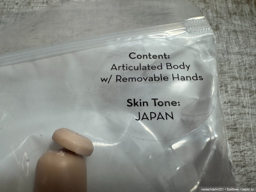 Тело East 59th Body: Japan Integrity Toys (фото 3)
