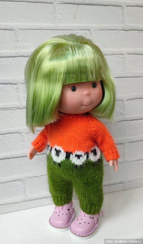 Комбез Овечки 4 для кукол Nines d'onil Little Pippa, Mia 23 см (фото 3)