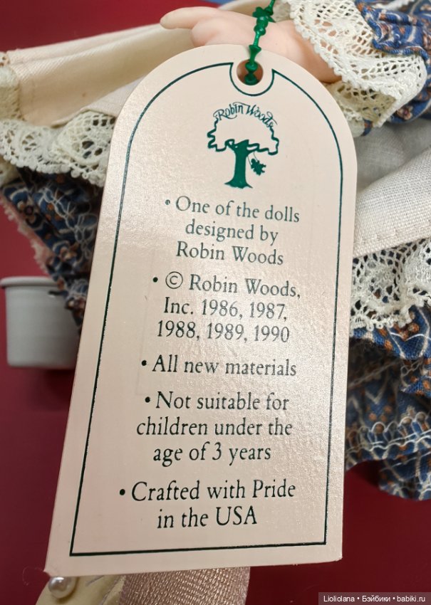 Маленькая кукла Франси от Robin Woods. США (фото 6)