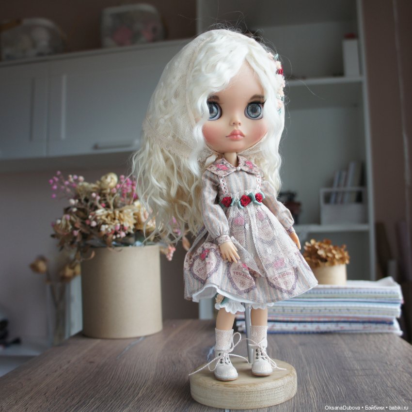 Коллекционный наряд «Amour Toujours», одежда для Blythe (единственный экземпляр) (фото 5)