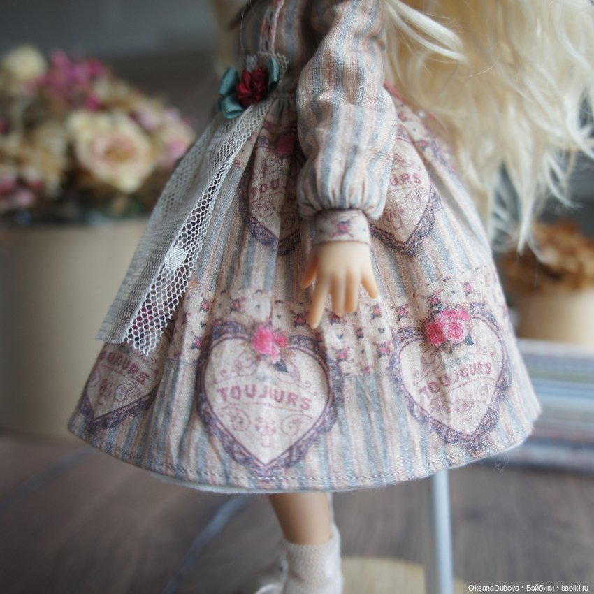 Коллекционный наряд «Amour Toujours», одежда для Blythe (единственный экземпляр) (фото 4)