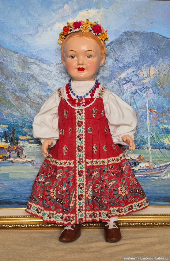 Украинка, ОХК — Винтажные куклы и игрушки детства (фото 8)