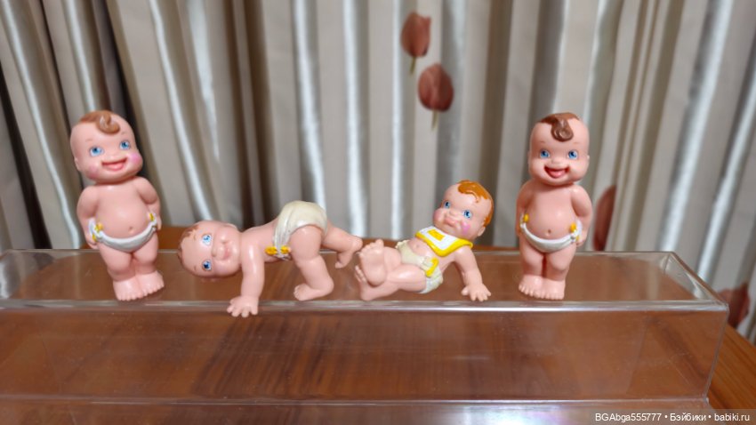 Vintage Galoob Magic Diaper Babies 1991