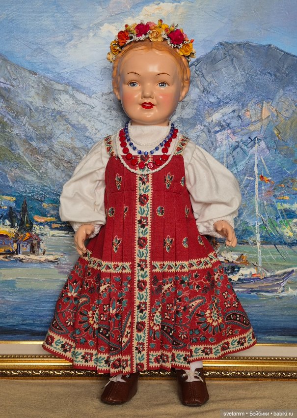 Украинка, ОХК — Винтажные куклы и игрушки детства (фото 7)