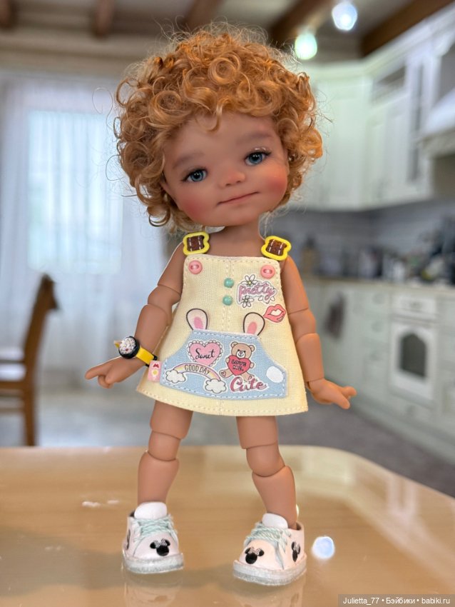 Паричок на Эллу твинкл — Парики для BJD (фото 4)