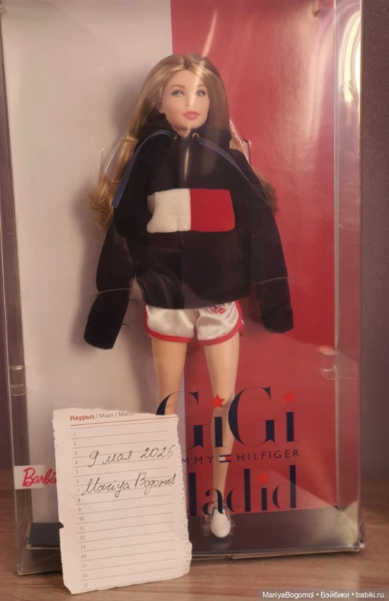Барби Джиджи Хадид Томми Хилфигер (Barbie Gigi Hadid Tommy Hilfiger)