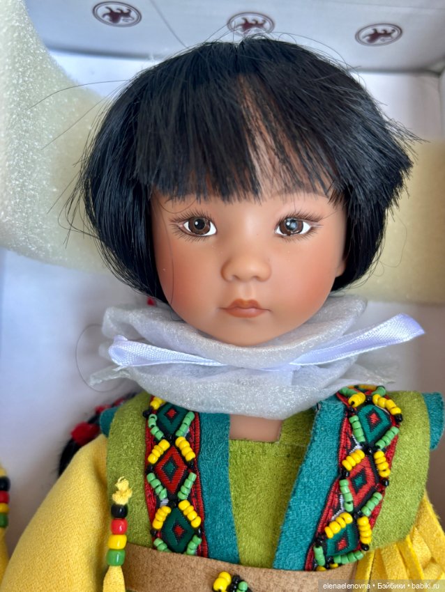 Tiny Fancy Shawl Dancer, Ashton Drake, Dianna Effner
