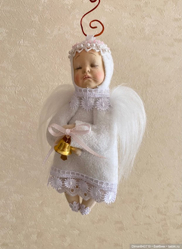 АНГЕЛ 👼🏻 — Авторские куклы (фото 3)