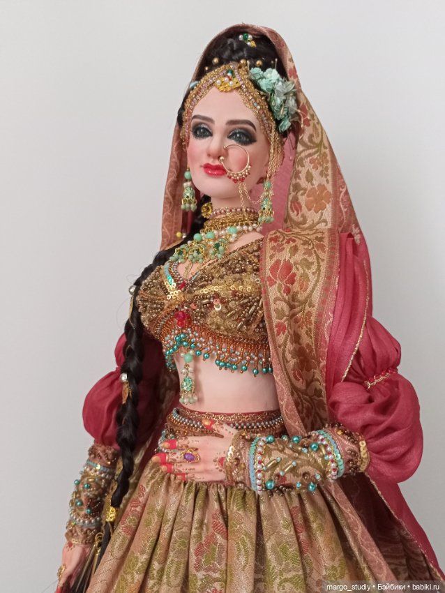Авторская кукла Ратха, индианка (фото 4)