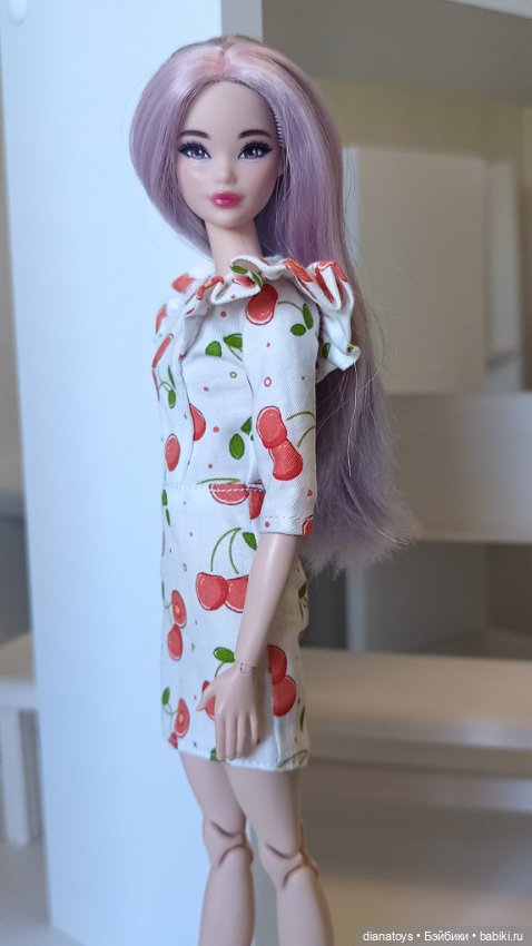 Платье для Барби одежда для кукол формата 1:6
