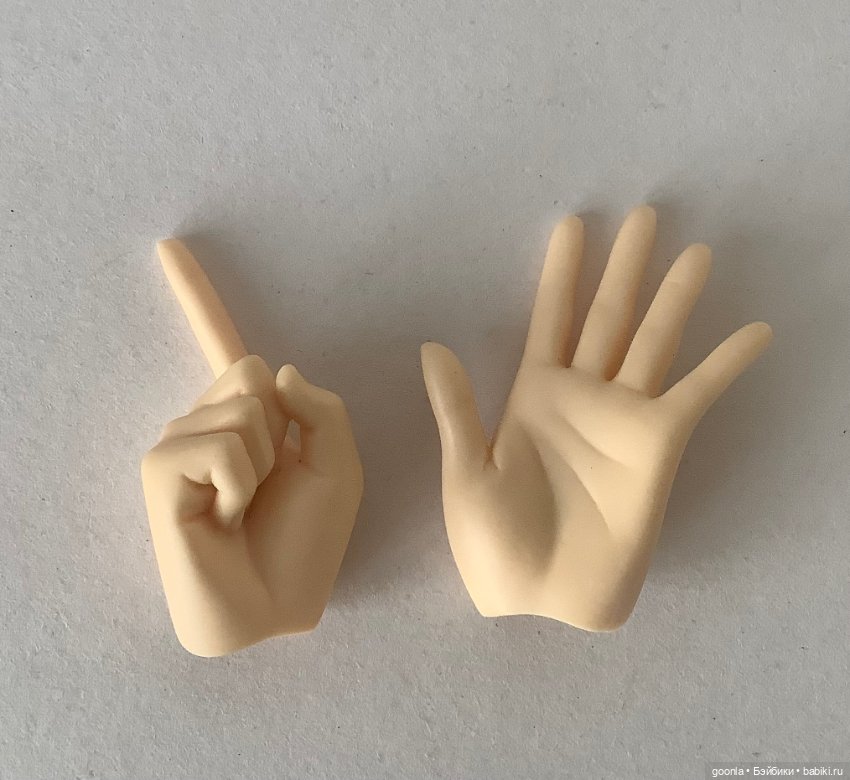 Жестовые кисти №16 — Части кукол BJD (фото 3)