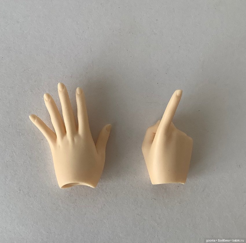 Жестовые кисти №16 — Части кукол BJD