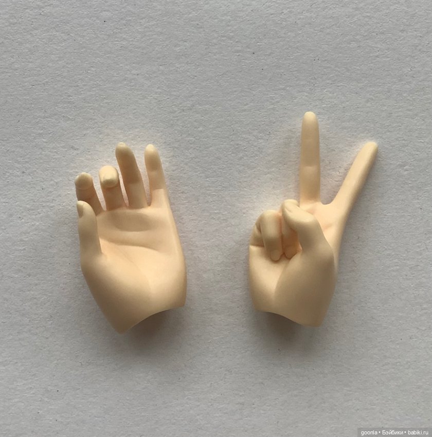 Жестовые кисти № 15 — Части кукол BJD
