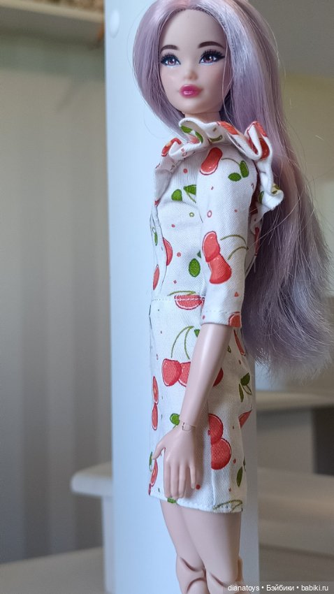 Платье для Барби одежда для кукол формата 1:6