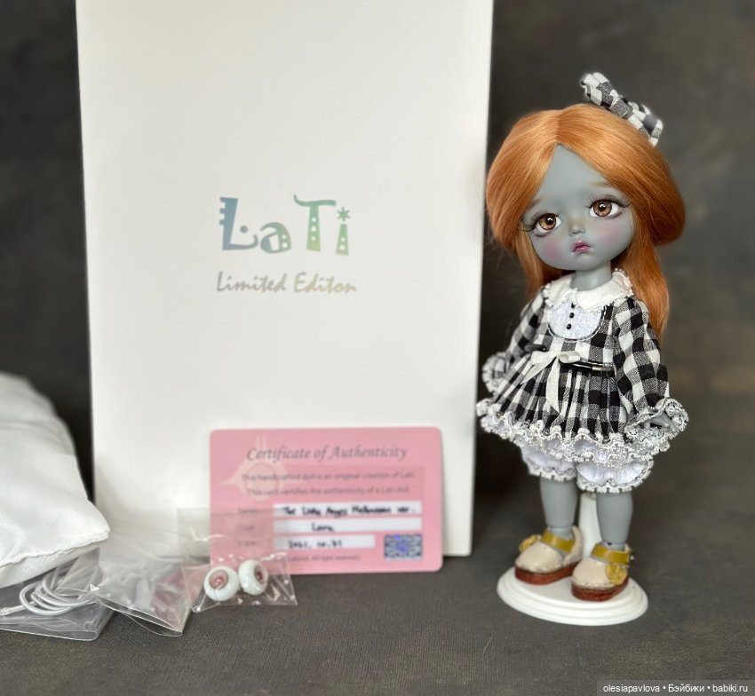 Lara серая от Latidoll — Куклы BJD (фото 7)