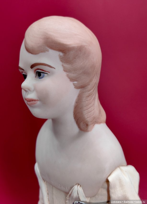 Редкая авторская кукла Мисс Огайо от Magge Head США 1963 год NIADA (фото 3)
