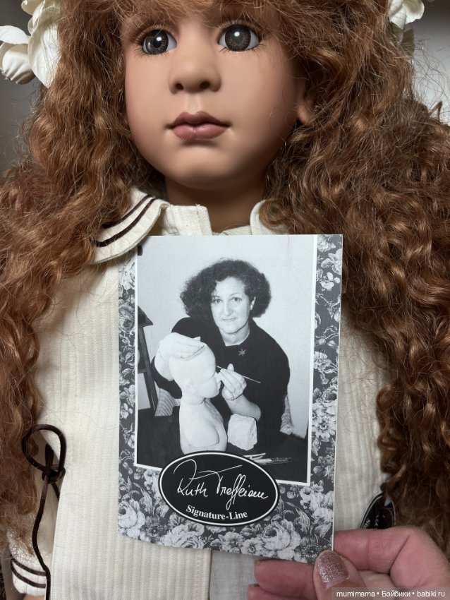 Ruth Treffeisen «Elaine» Signature Line винил новая в коробочке рост 73 см (фото 10)