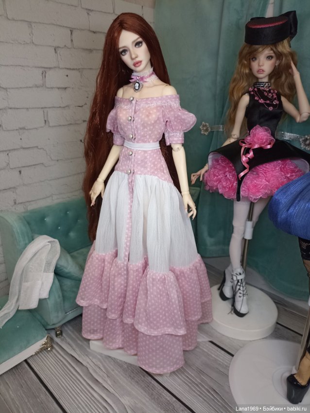 Комплект на Авторок 1\4 — Одежда для BJD (фото 2)
