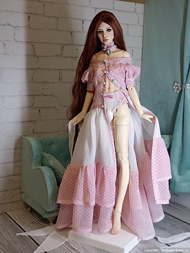 Комплект на Авторок 1\4 — Одежда для BJD (фото 3)