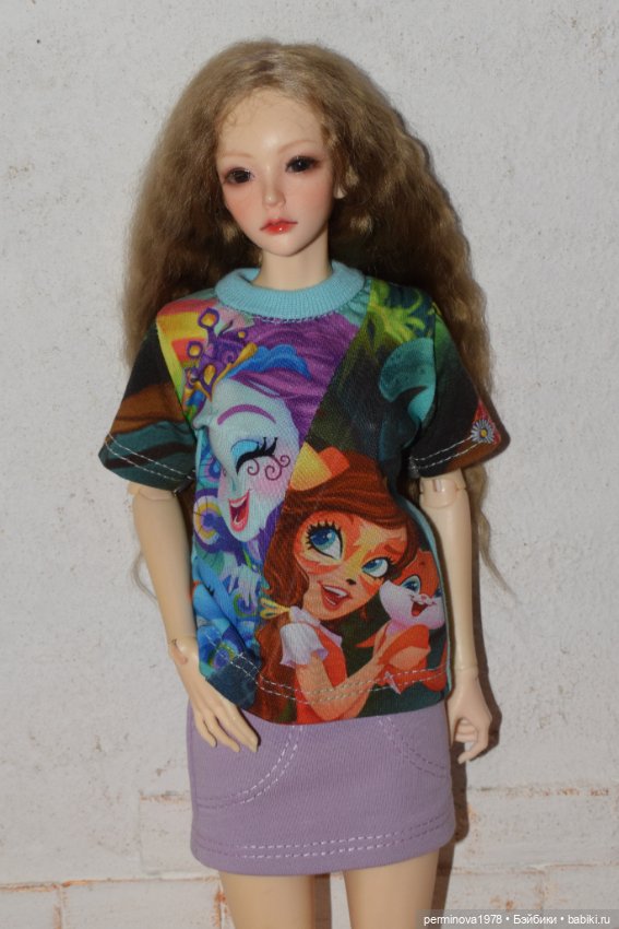 Футболки "Энчантималс" — Одежда для BJD (фото 6)