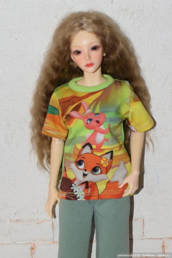 Футболки "Энчантималс" — Одежда для BJD (фото 4)