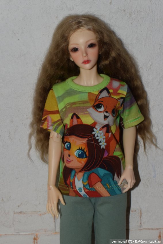 Футболки "Энчантималс" — Одежда для BJD (фото 5)