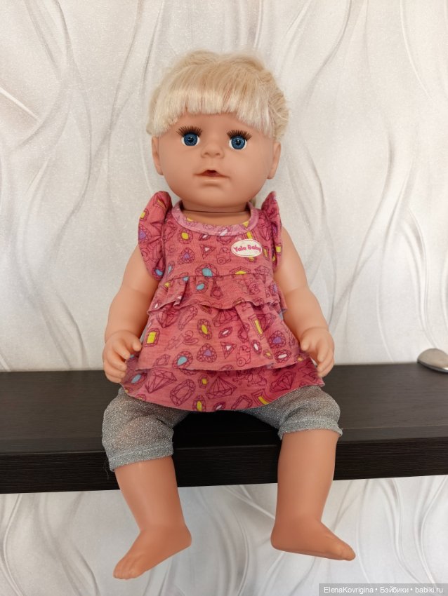 Кукла аналог Baby Born Sister (Yale Baby Sister)