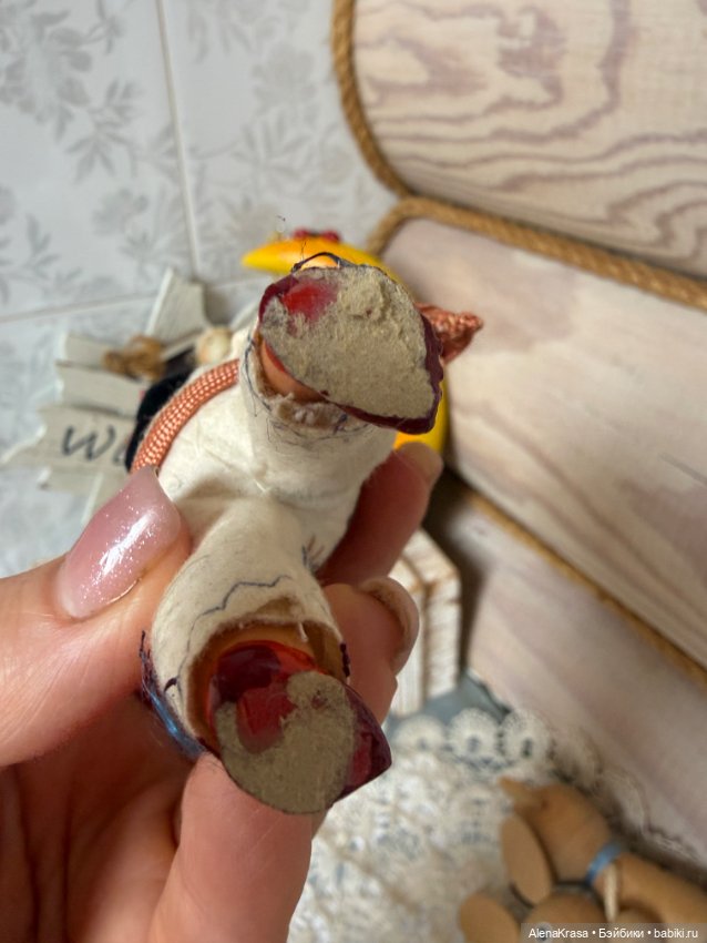 Винтажная куколка Германия (фото 3)