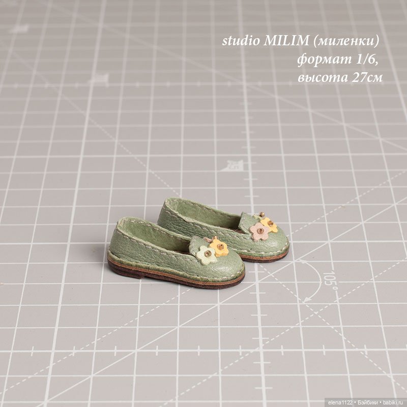 Лоферы для studio MILIM (миленки) формат 1/6, высота 27см (фото 2)