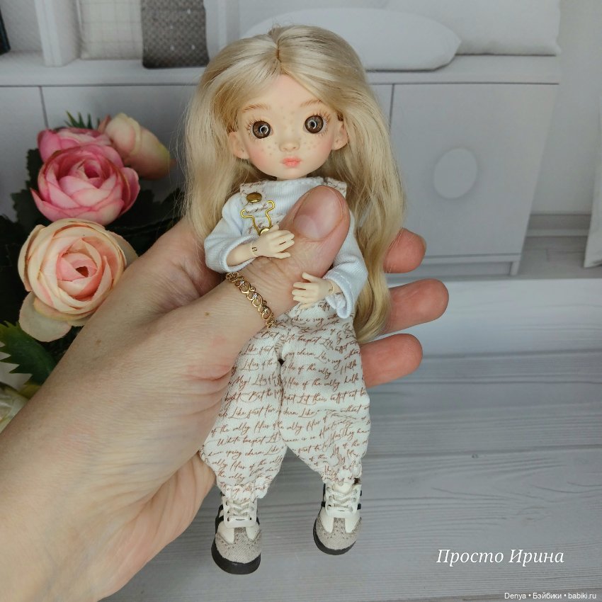 Лулу 15см — Авторские куклы