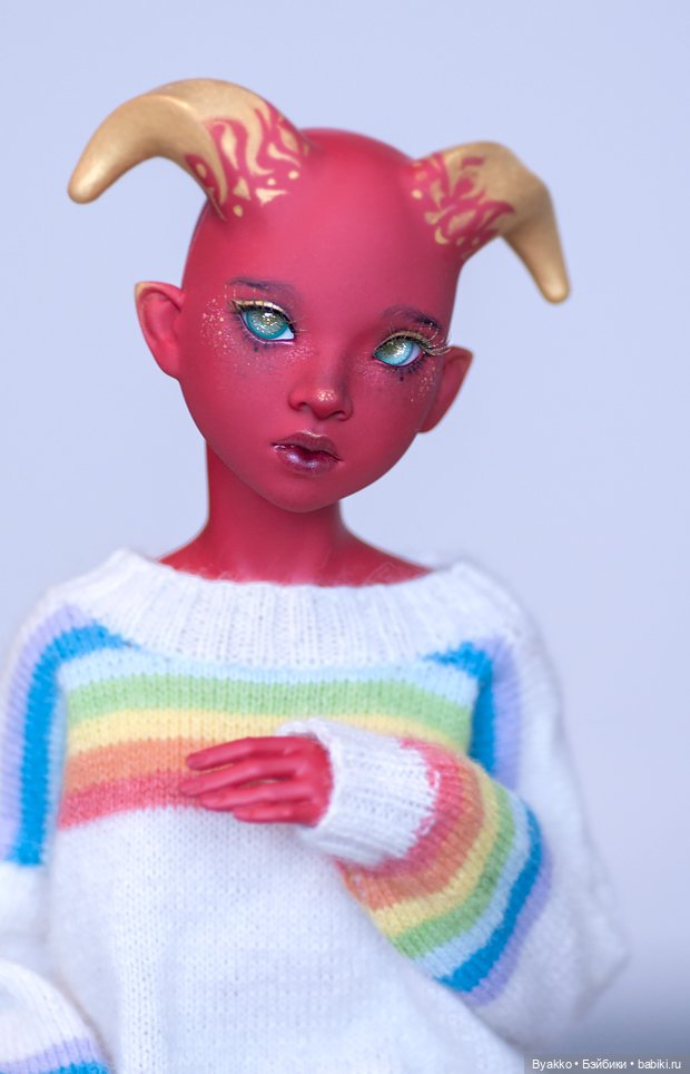 Meihua Faun Deep Red LE 30 + мейк от Mayakdolls (фото 4)