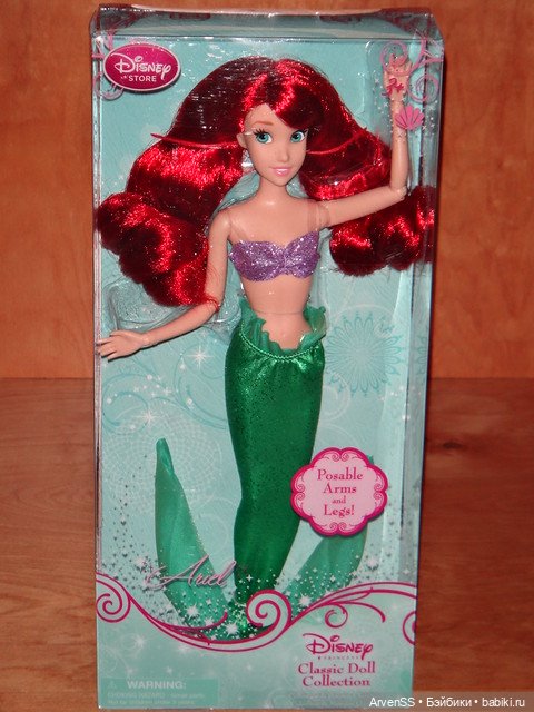 Винтажная диснейка Ариэль Ariel (The Little Mermaid) - 2012 Classic Disney Princess (фото 7)