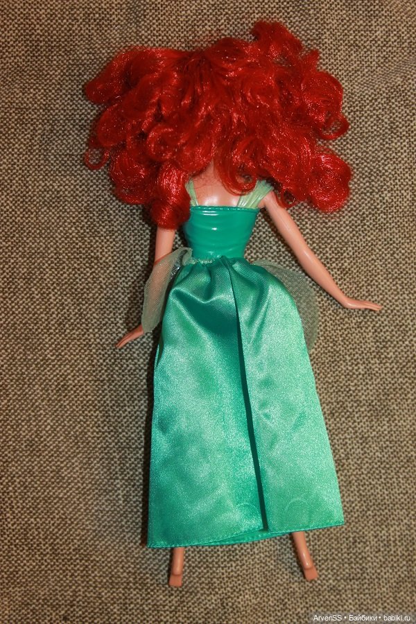 Винтажная диснейка Ariel The Little Mermaid Disney Sparkling Princess Doll Mattel 2012 (фото 3)