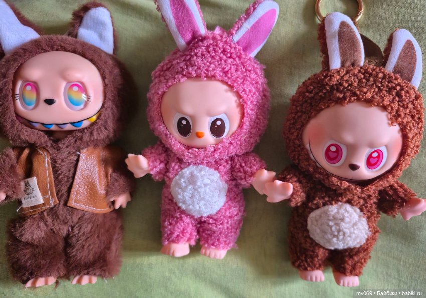 Лабубу 3 шт не оригинал — Игровые куклы (фото 5)