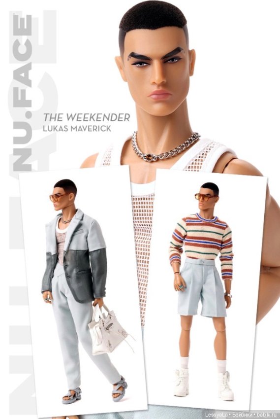 Integrity Toys Лукас Lukas Maverick The Weekender Giftset клубный NU Face (фото 7)