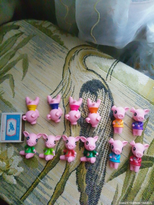 Серия Свинки, хрюшки месяцы года. Фреш Тойс Fresh toys