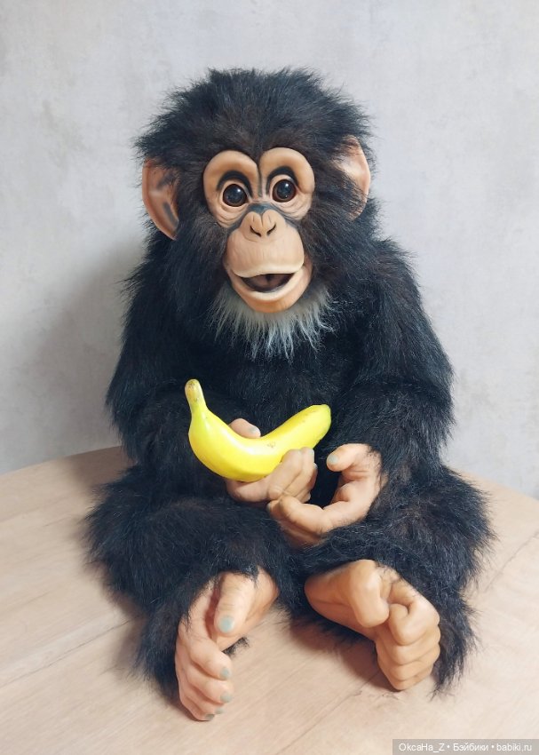 Реалистичная шимпанзе от Axtell Expression Amazing Apes (фото 2)