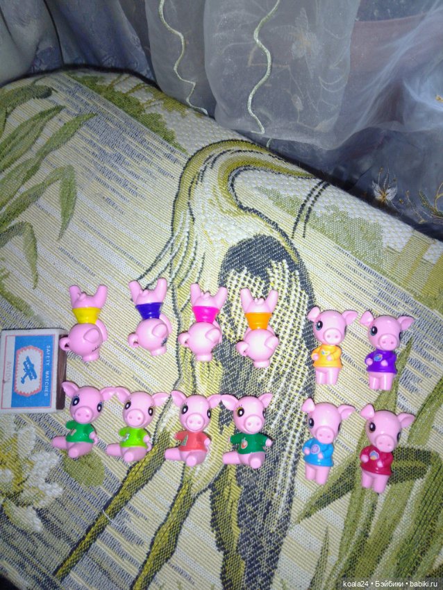 Серия Свинки, хрюшки месяцы года. Фреш Тойс Fresh toys (фото 2)