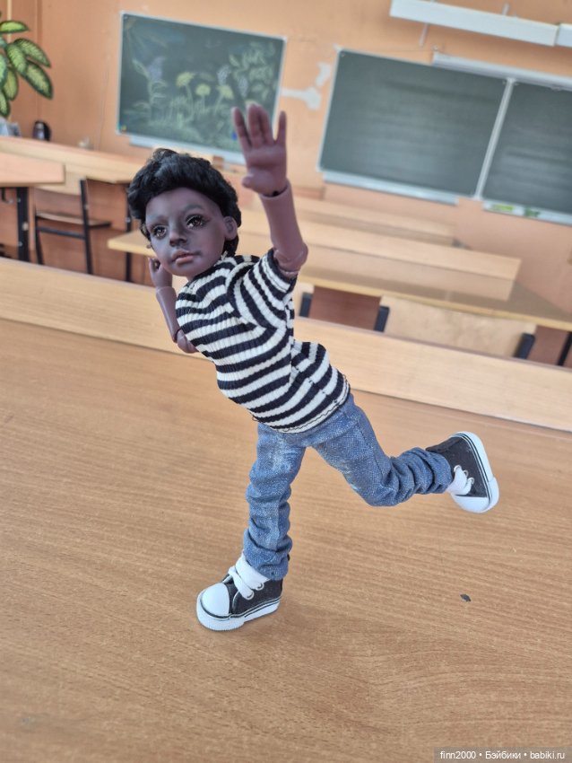 Мальчиш из серии "Крош" — Авторские куклы BJD (фото 3)