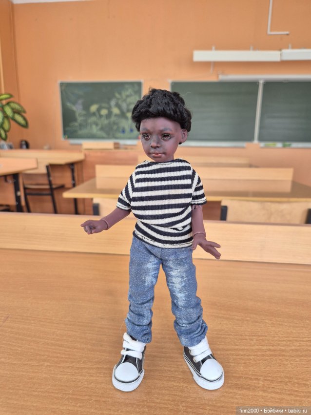 Мальчиш из серии "Крош" — Авторские куклы BJD (фото 4)
