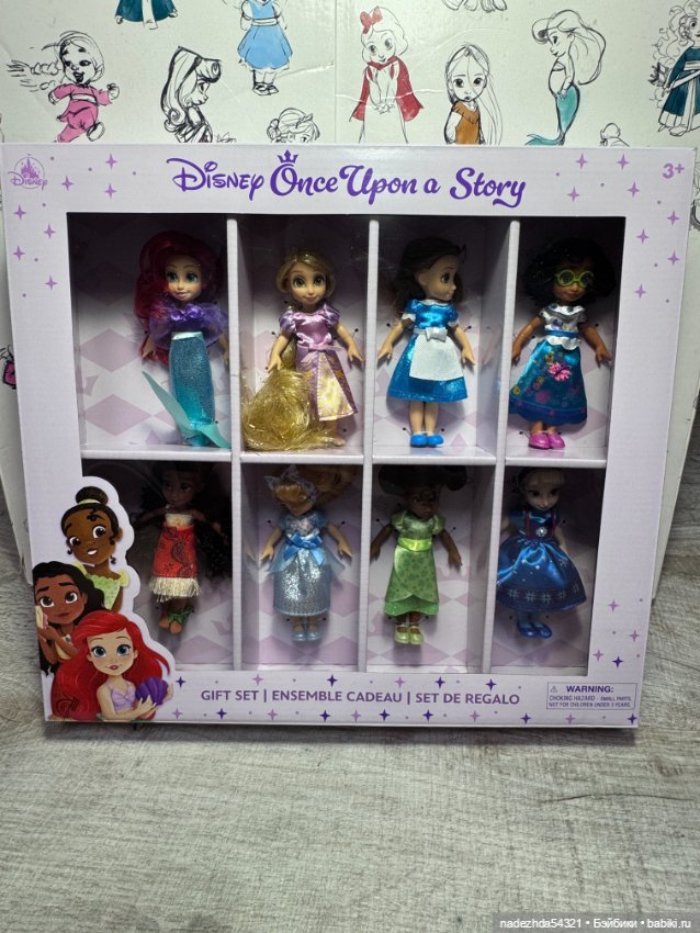 Мини-кукла Тиана от Disney Once Upon a Story. 2024 год (2)