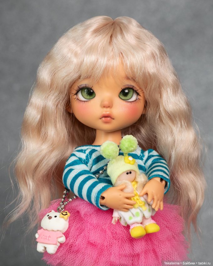 Парики 5-6'' 1 — Парики для BJD (фото 4)